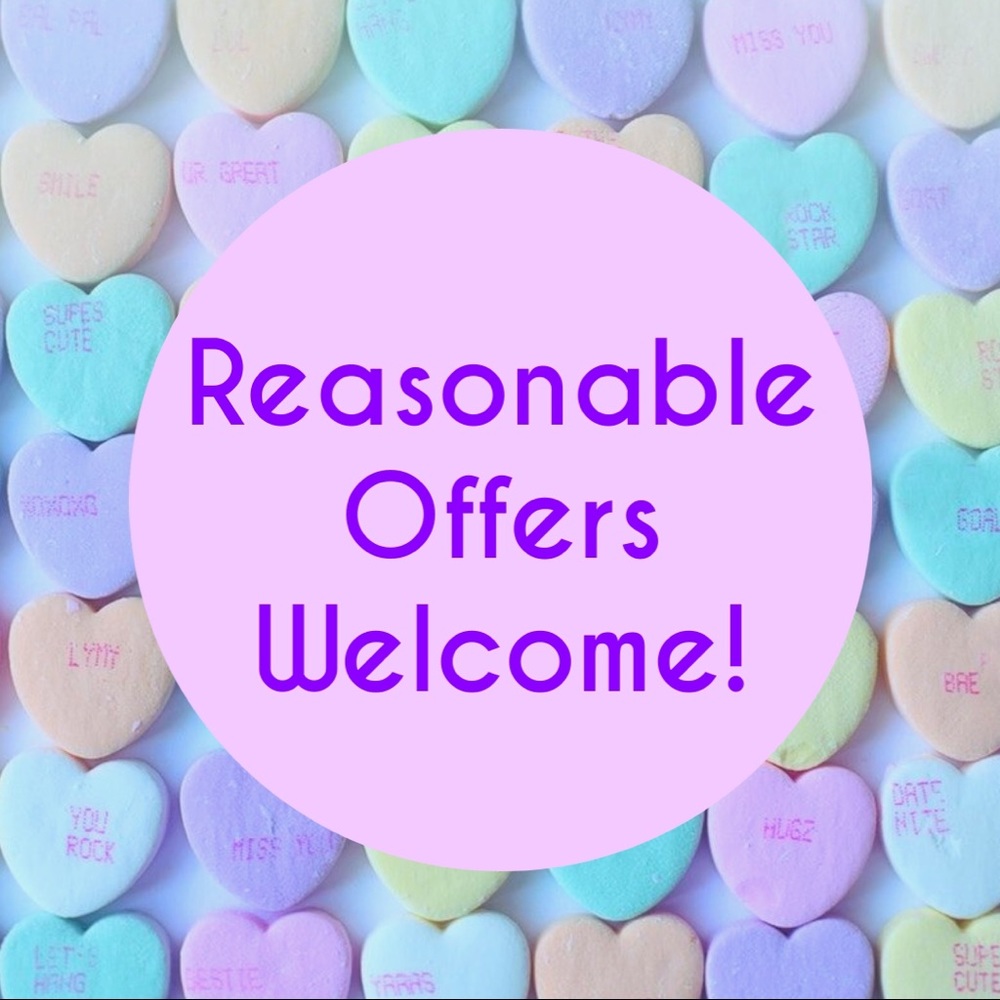Reasonable Offers Welcome!